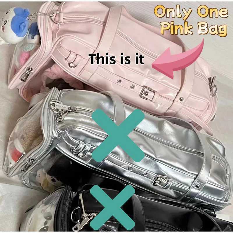 Summer New Trendy Dolls Bag Preppy Style JK Uniforms Single Shoulder Bag Japanese Harajuku Handbag Student Crossbody Bag XJ250620