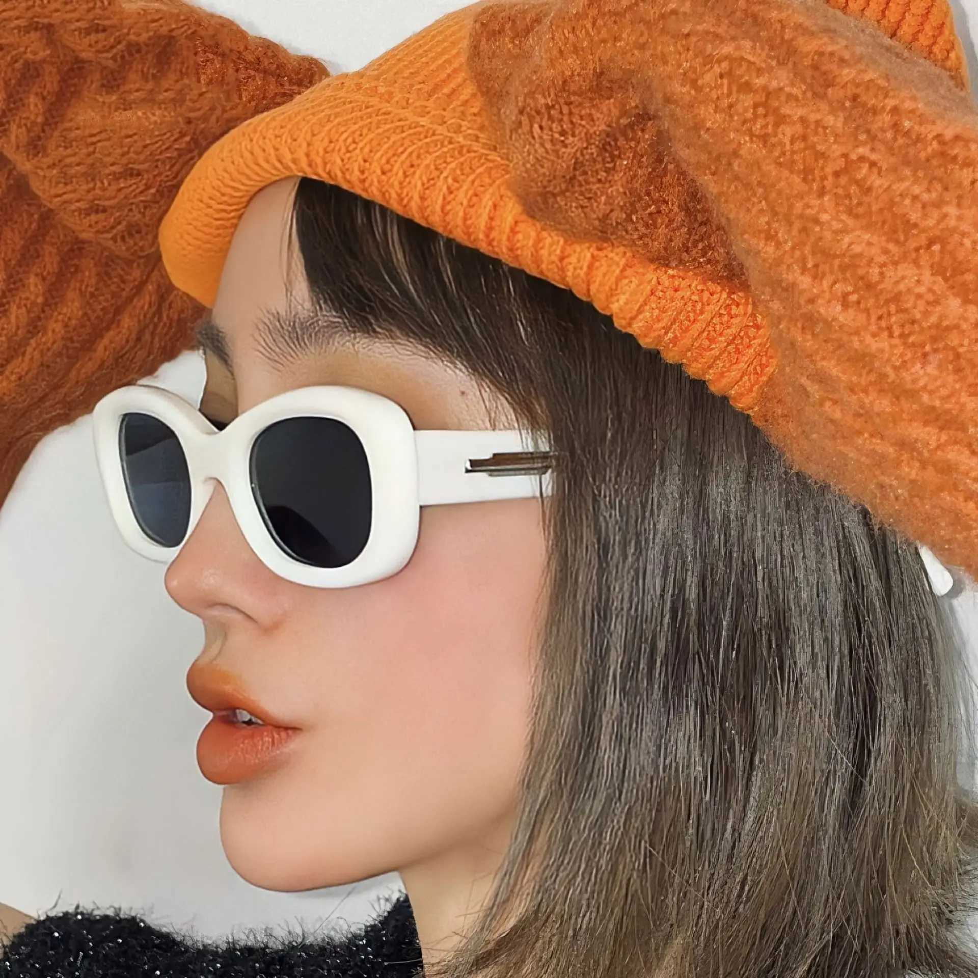Fashion Small Frame Vintage Oval Sunglasses Women For Men Luxury Brand Designer Punk Sun Glasses Trending Ladies Shades UV400 W250621