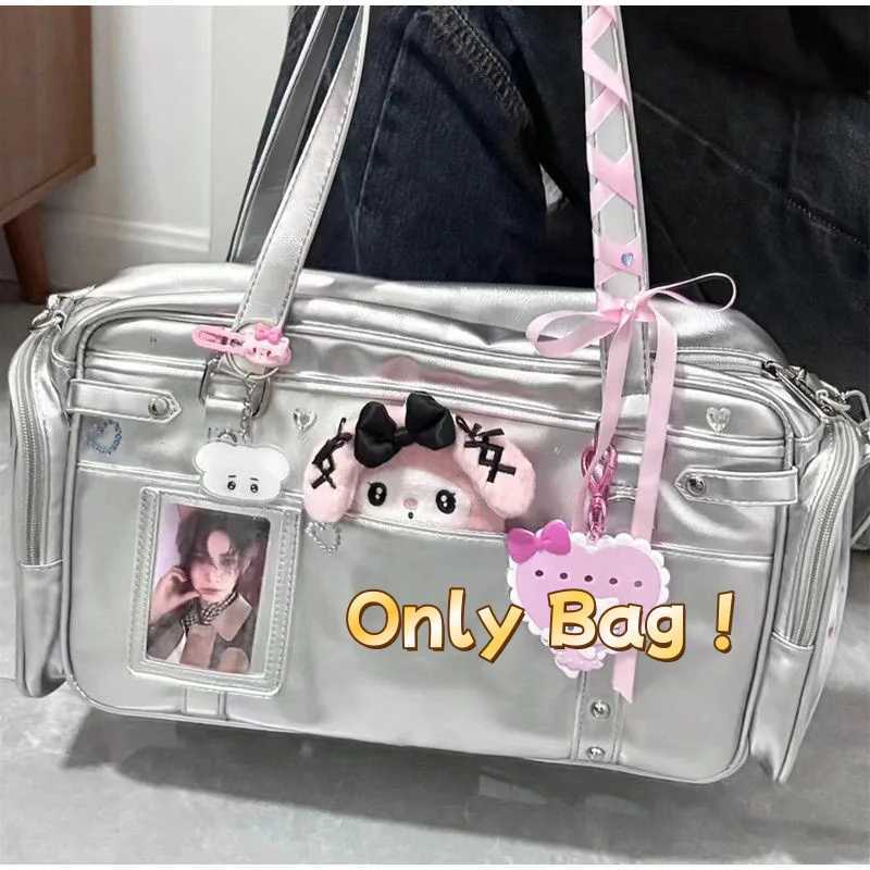 Summer New Trendy Dolls Bag Preppy Style JK Uniforms Single Shoulder Bag Japanese Harajuku Handbag Student Crossbody Bag XJ250620