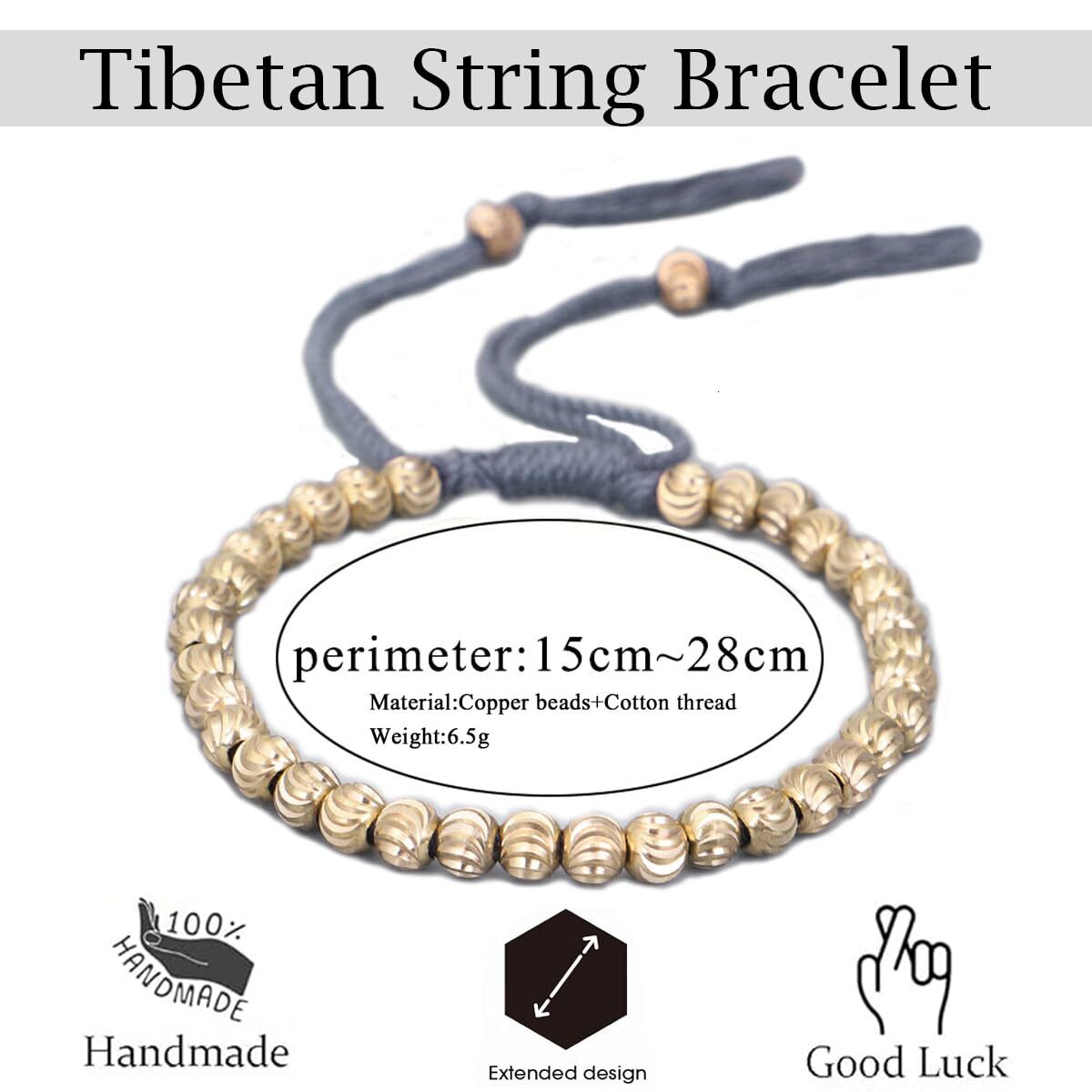 Divine Protection Attract Prosperity Bracelet Luxury jewelry Buddhist Consecration Ward Off Evil Natural high-quality crystal beads