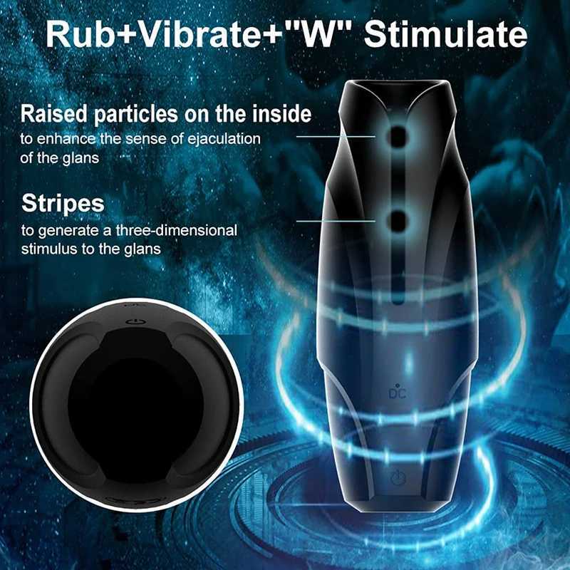 HESEKS Penis Male Masturbator Glans Massager Vibrator Ejaculation Stimulate Item Time Delay Sex Toys for Men W250621