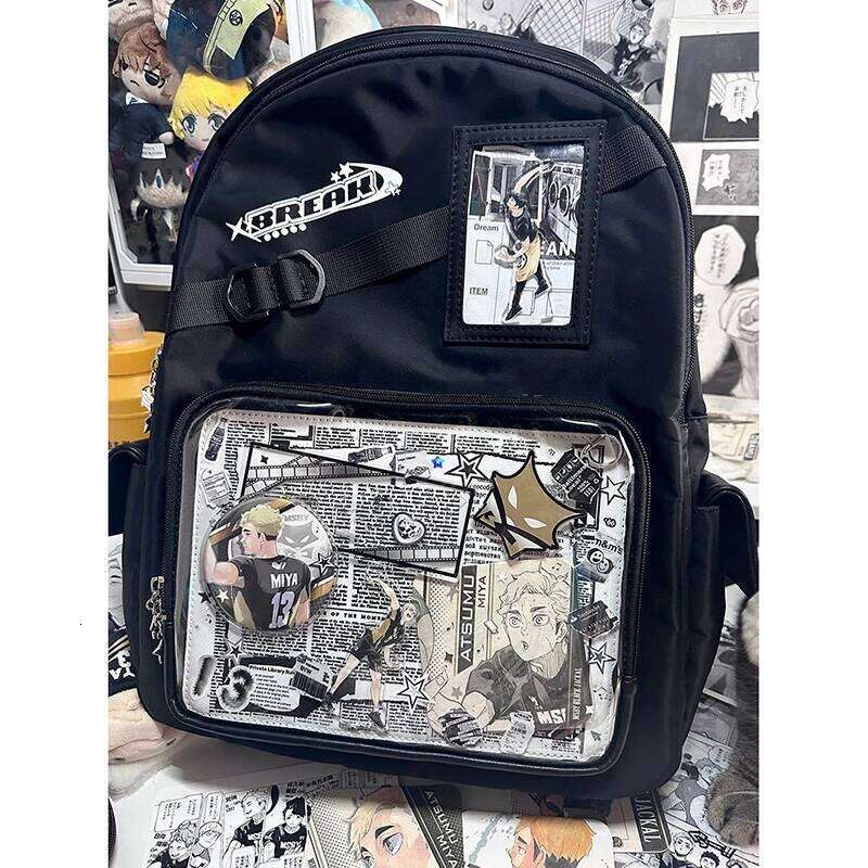Richme Haruku Women Ita Backpacks Large Capacity Students Mochila Femenina Fashion New Design Subculture Commute Bag Female