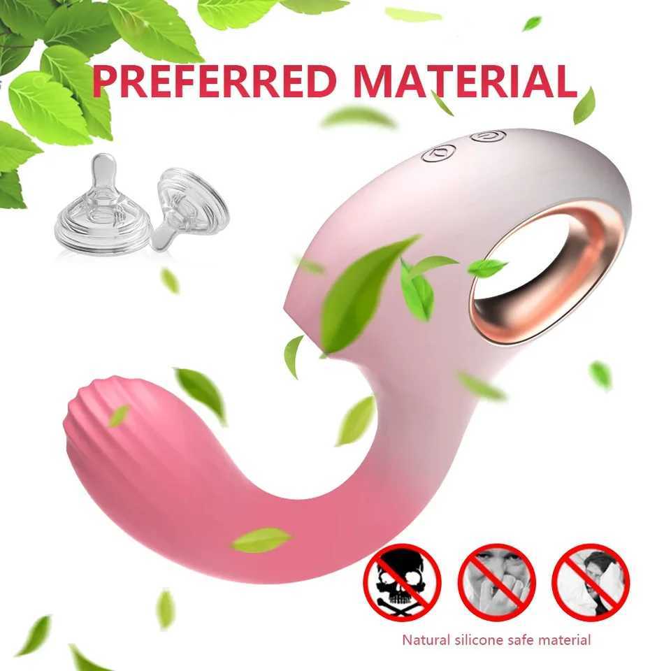 Sophie Gradient Pink G-Spot Vibrator Female Sex Toy Tongue Licking G-Suck Stick for Orgasmic Pleasure W250621