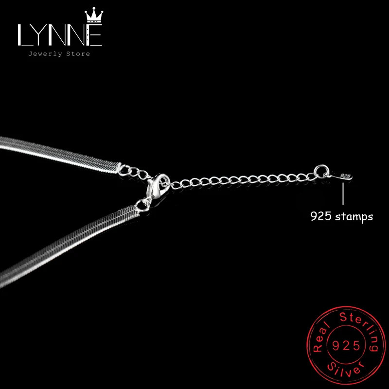 925 Sterling Silver Unisex Simple Flat Snake Anklet Jewelry Punk Rock Glossy Blade Style Bare Foot Chain Bracelets 250617