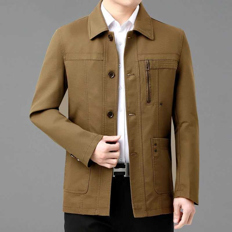High Quality 2024 New Jacket Fashion Handsome Everything Business Casual Cotton Boutique Handsome Mens Jacket L-4XLXJ250621