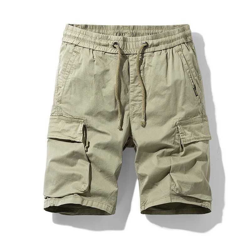 Summer Men Casual Cargo Cotton Shorts Mens Classic Vintage Pockets Outdoor Shorts Male Brand New Outwear Work Safari Short Pants W250621