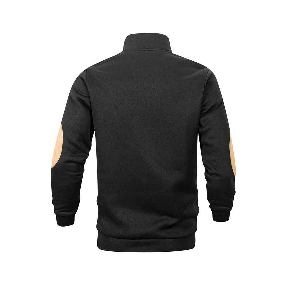 Spring and Autumn Mens Long Sleeve Sweatshirts Casual Button Down Lapel Pullover Knitted Sweater Outdoor Sports Pullover Z250621