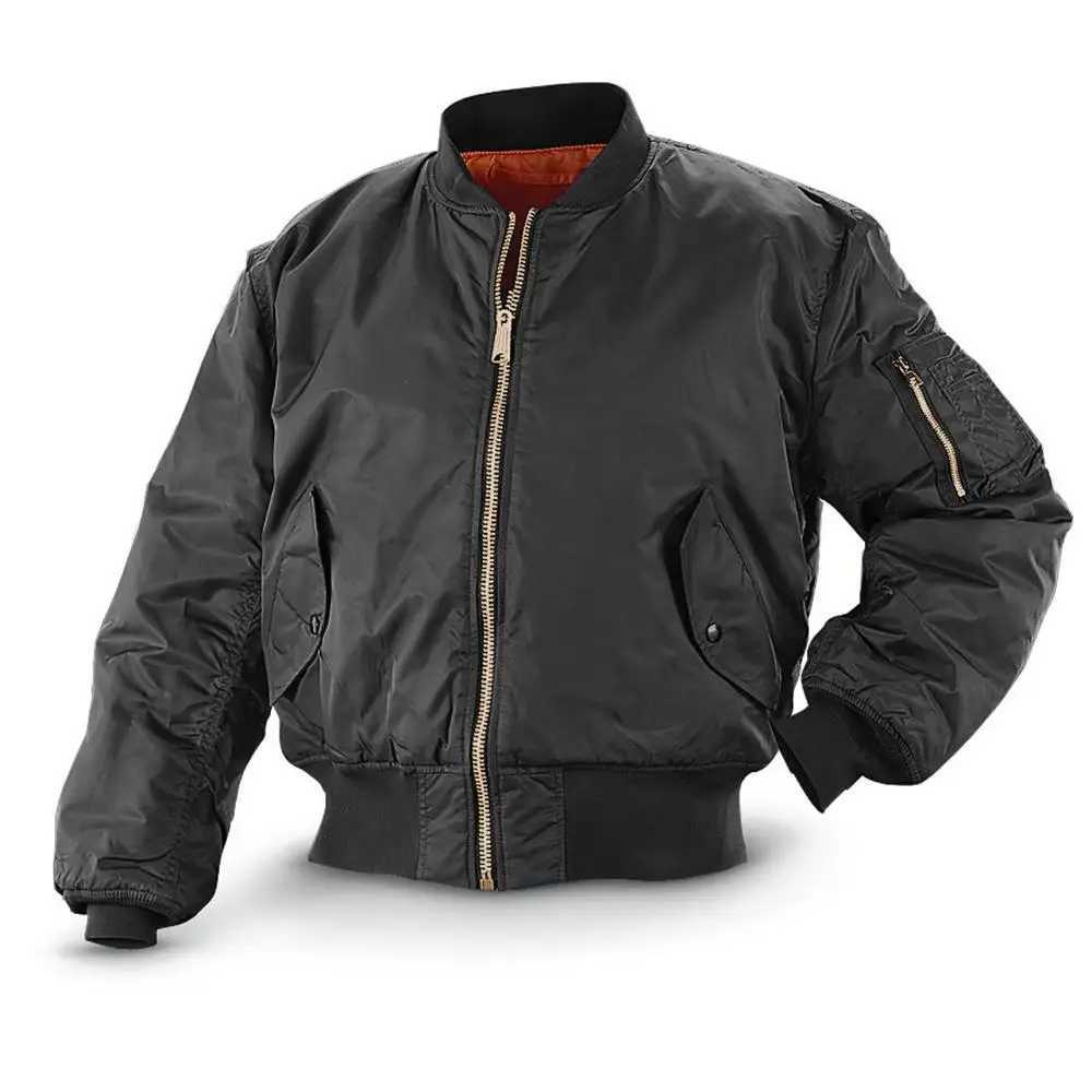 Unisex Bomber Jacket Men windbreaker US Air Pilot Flight Jacket hip hop Waterproof Nylon Autumn Long Sleeve Coat MA1 2025 Y1 XJ250621