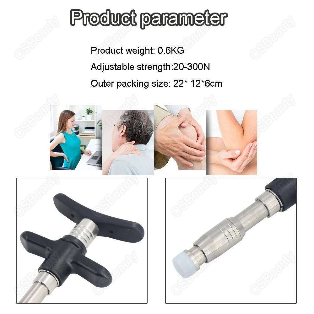 Adjusting Tool Manual Activation Therapy Spine Correction Tools Chiropractic Gun Spinal Adjustment Singe Head
