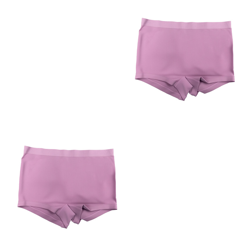 antibacterial and breathable for peace of mind soft lavender seamless underwear protector of private health