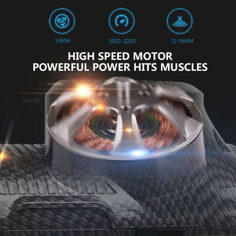 Professional Massage With Hot And Cold Compress Head Electric Percussion Fascia Gun Muscle Relax Slimming Shaping Fiess