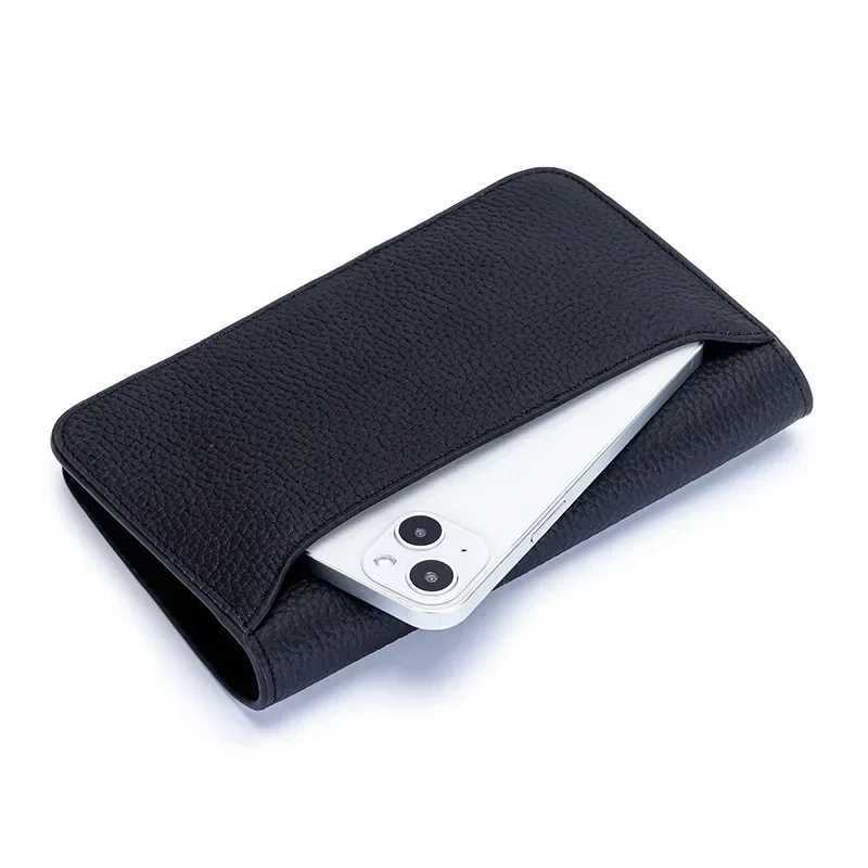 Genuine Leather Lady Purse Large Capacity Long Wallet Multi-Function Handbag Passport Holder Fashion Coin Purse Z250621