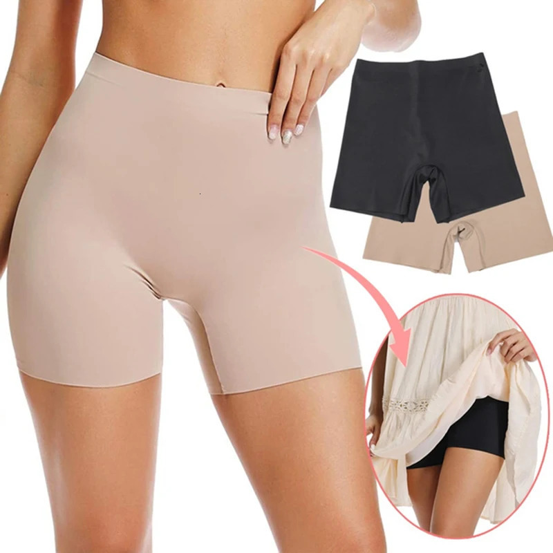 Thigh Slimmer Shapewear Panties for Women Slip Shorts High Waist Tummy Control Cincher Girdle Seamless Body Shaper 250617