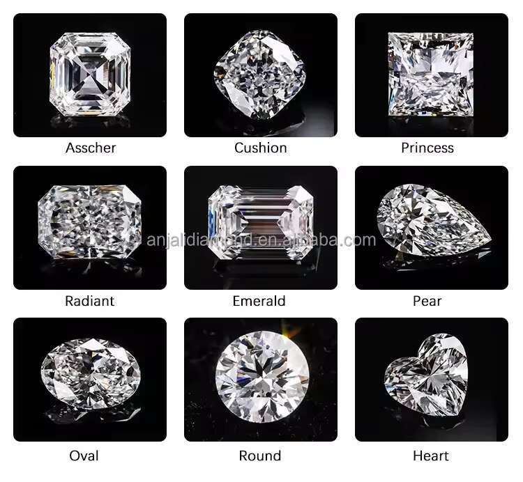 ANJALI Loose Cushion Cut Lab Grown IGI Certified Diamonds Wholesale Price VVS VS DEF 1CT 1. 2CT CVD Hpht Lab Diamonds