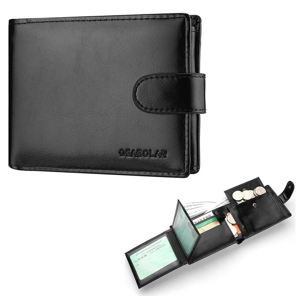 New PU Leather Mens Wallet High-quality Zipper Short Holder Coin Purse Mens Wallet Z250621