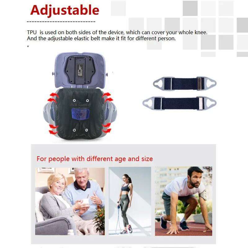 Massager Electric Heating Vibration Massage Knee Pad Effectively Relieve Leg Joint Elbow Pressure
