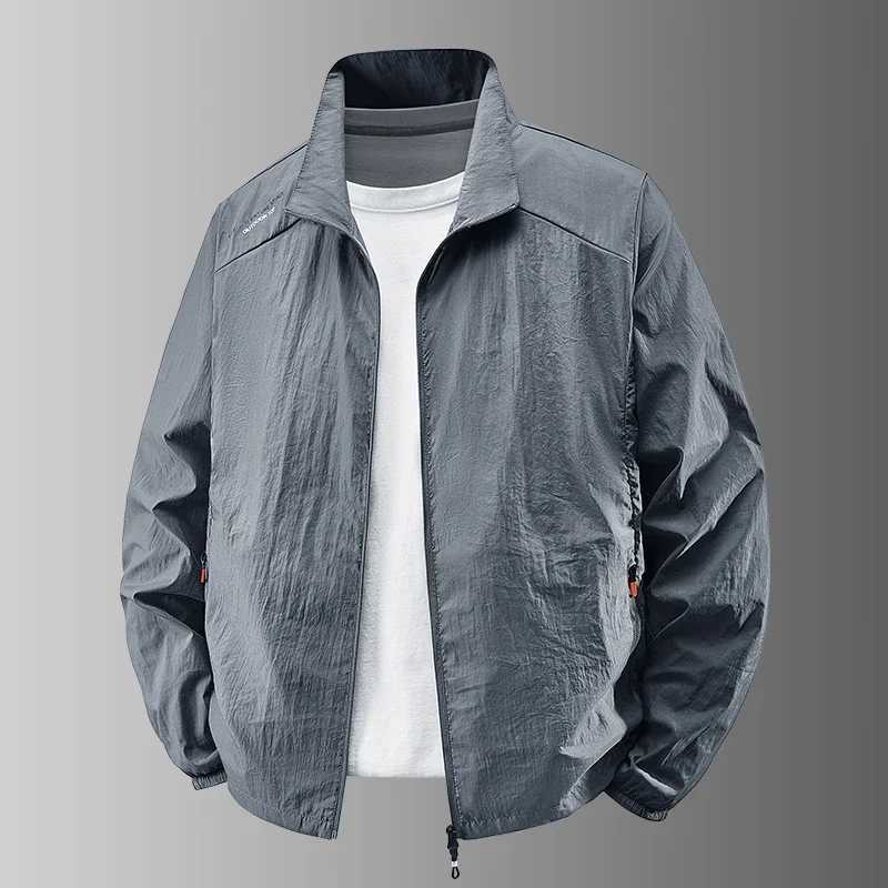 Summer Quick Drying Breathable Jacket for Men Outdoor Ultra Thin Sunscreen Casual Skin Coats Fishing Climbing Hiking Anti UV Outerwear XJ250621