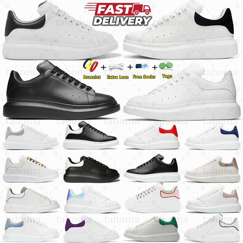 Designer Shoes Oversized Sneaker Platform Scarpe Mens Womens White Green Black Leather Suede Lace Up Chaussures de Espadrilles Unisex Sports Trainers