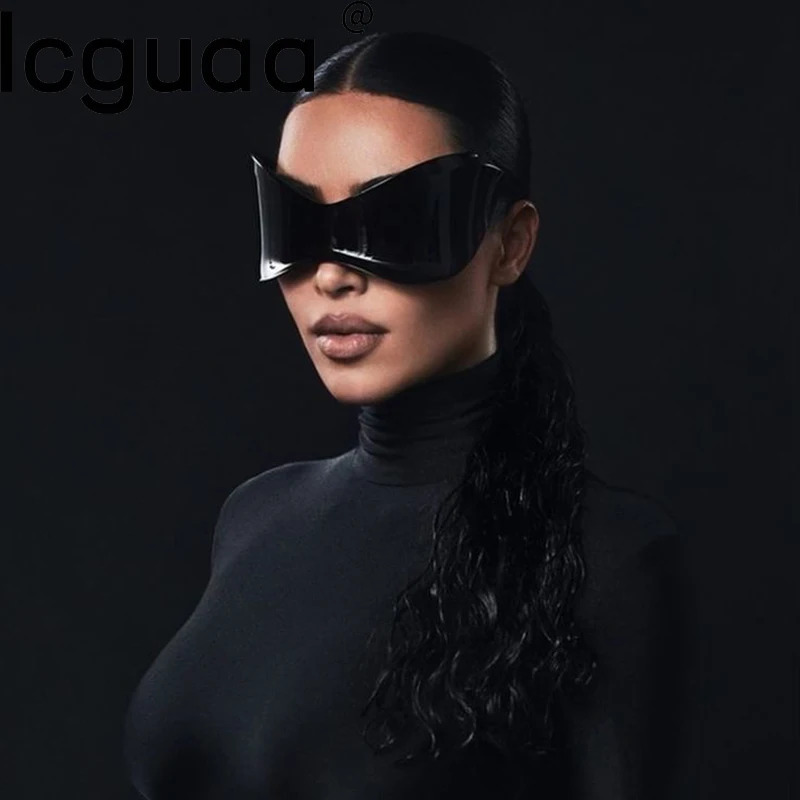 Small Oval Rimless Tear Shape Rhinestone Sunglasses With Stone Punk Diamond Sun Glasses Gafas De Sol 250617