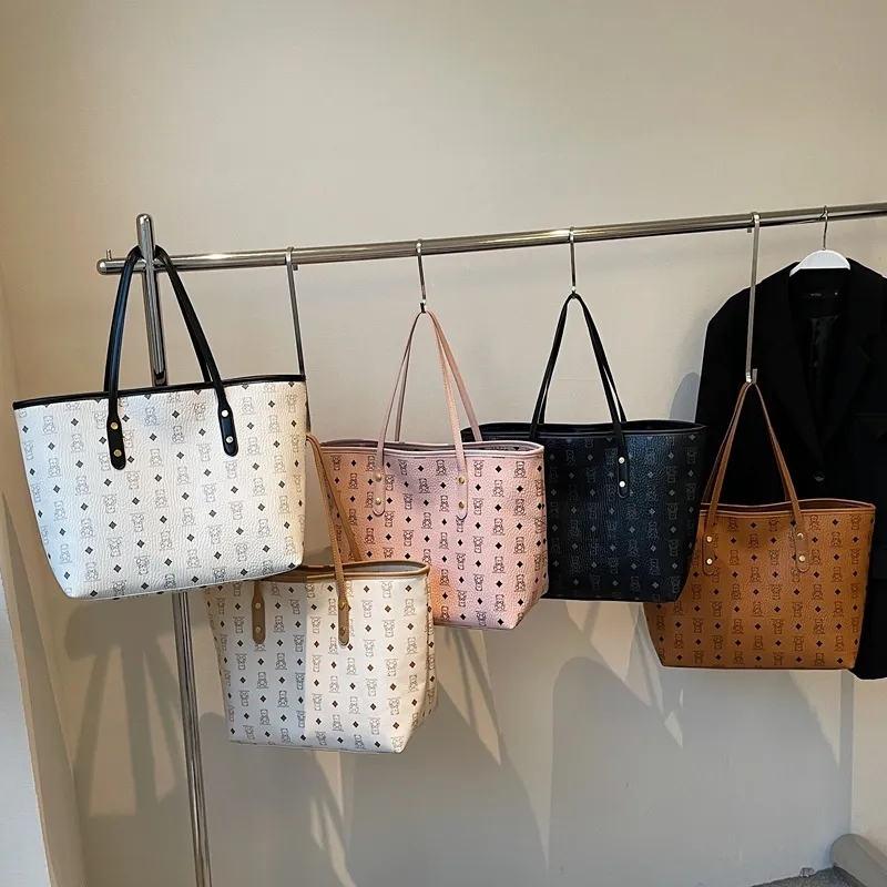 2025 New Designer Bag Totes Luxury Bag Women Fashion Stylish High-end Ladies' Leather Shoulder Bags Large Capacity Shopping Bag
