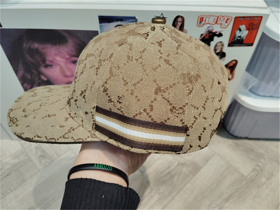 Summer Sun Hats Letter Baseball Cap sunshade caps for men woman hat gold thread embroidery style Casquette Beanie Bonnet