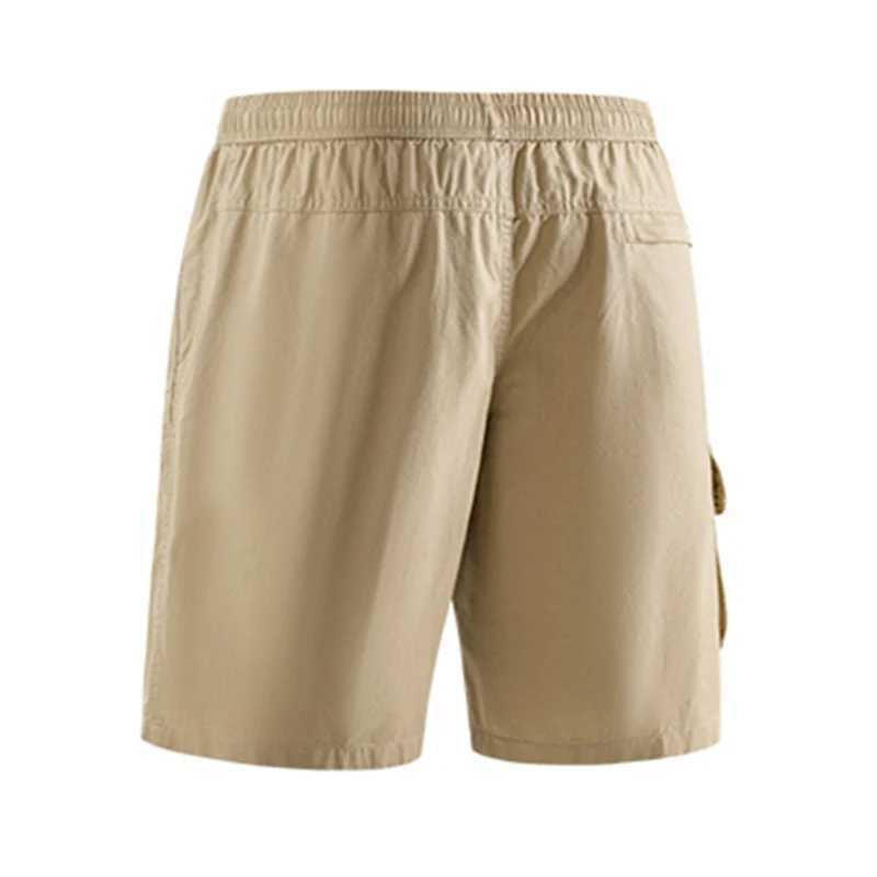 Summer Loose Fashion Men Sports Shorts New Solid Light Thin Breathable Casual Shorts Outdoor Multiple Pockets Cargo Shorts Men W250621