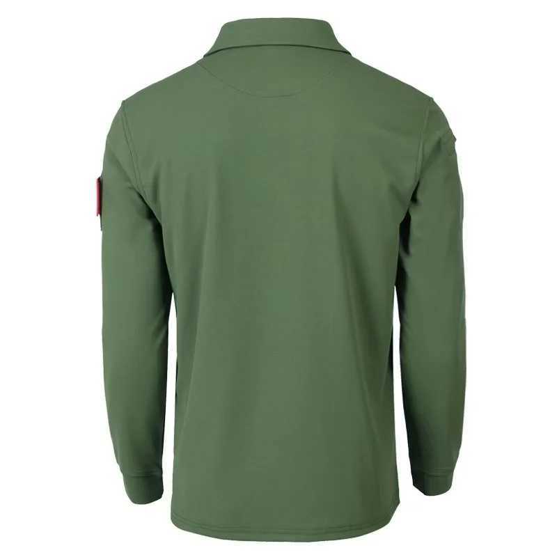 Men Summer Breathable Quick Dry Tees Long Sleeve T-shirts pullover Tee Oversized Turndown Collar Hiking Camping Running Cycling XJ250621