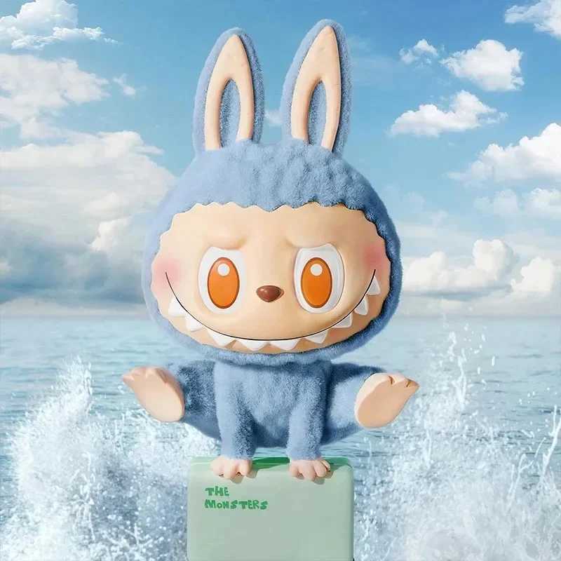 LABUBU THE MONSTERS Lazy Yoga Series Blind Box Toys Kawaii Anime Action Figure Caixa Caja Mystery Box Dolls Girls Gift X250621