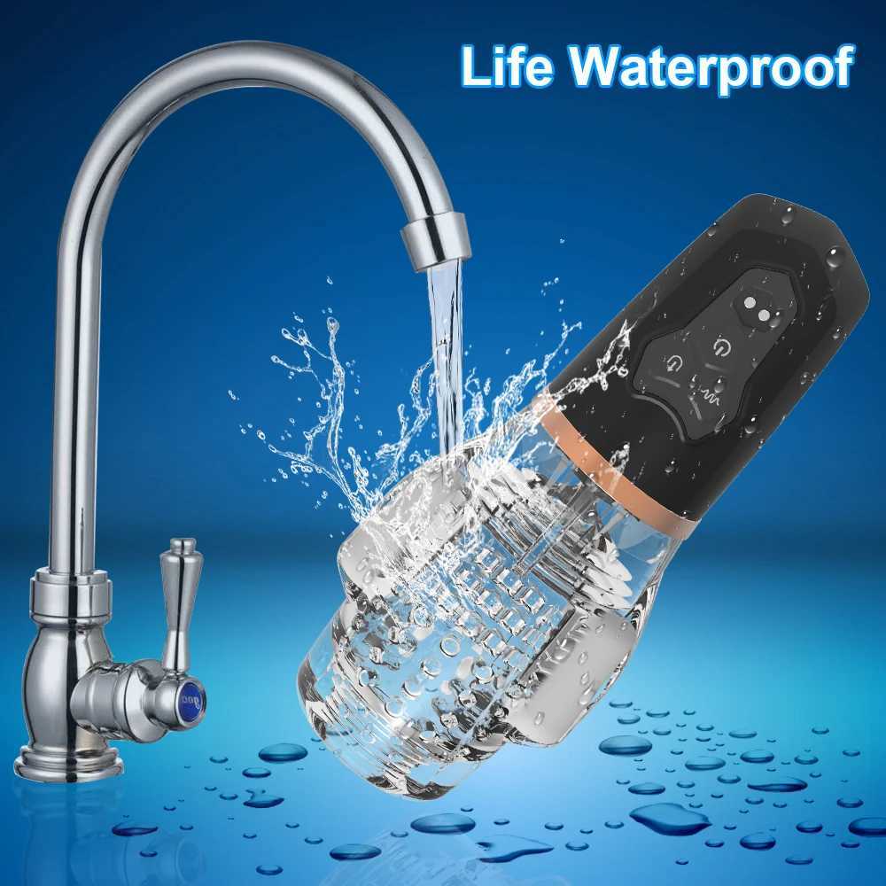 Sucking Vibrating Male Masturbator Real Oral Machine Sex Glans Trainer Penis Vibrator Pocket Pussy Real Vagina Sex Toy for Men W250621