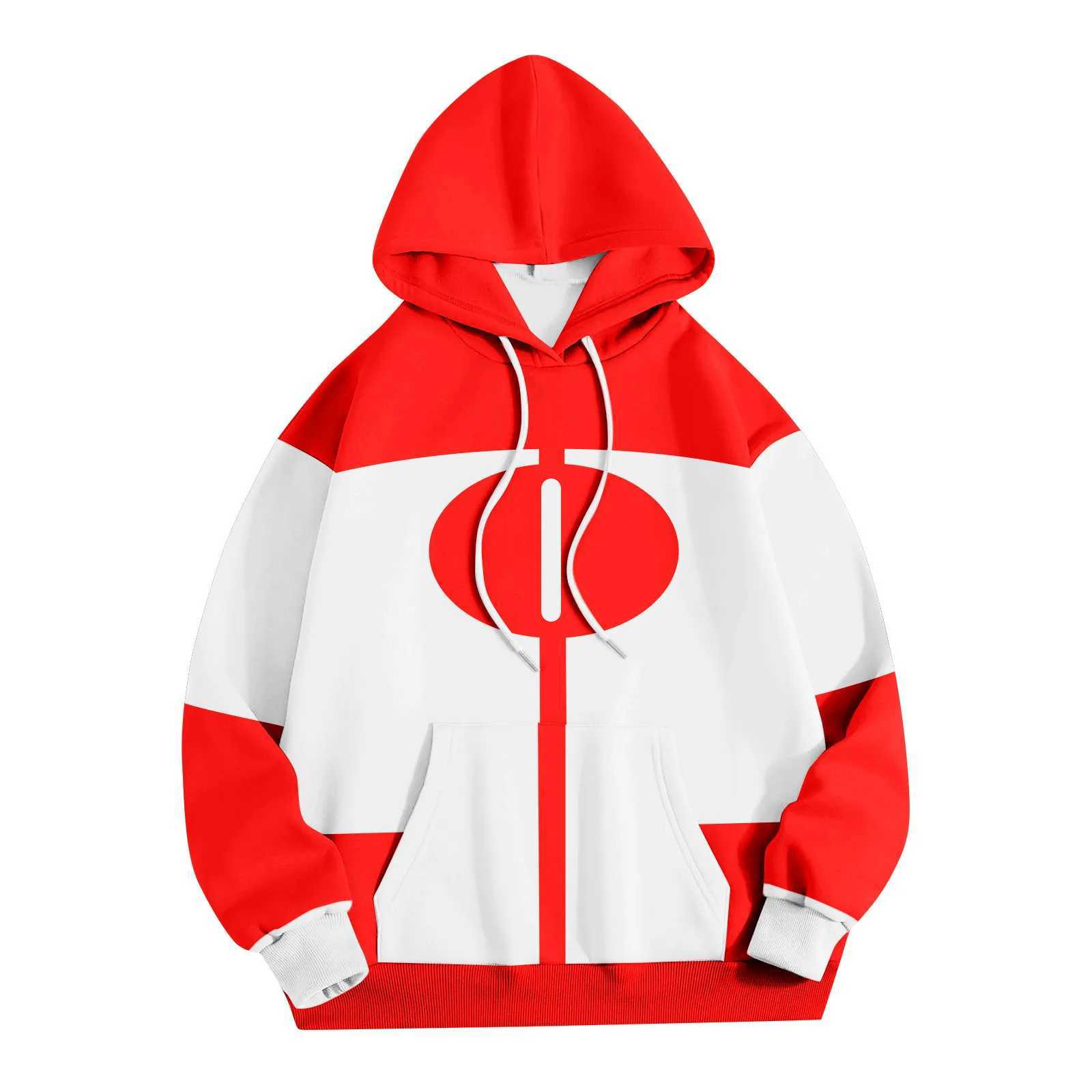 Invincible Color Blocked Printed Sweatshirt For Men Spring Hooded Shirt Long Sleeved Hooded Top With Pockets MenS Pullover XJ250621