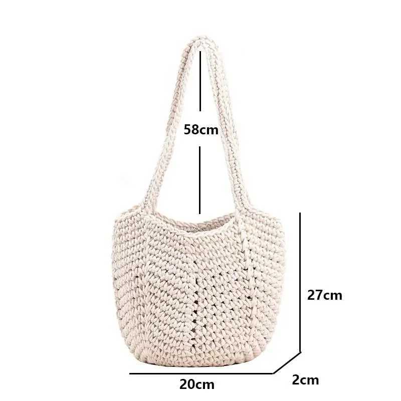 This Years Popular Super Popular Niche Design Woven Bag 2025 New Womens Bag Popular Single Shoulder Bag Tote Bucket Bags XJ250620