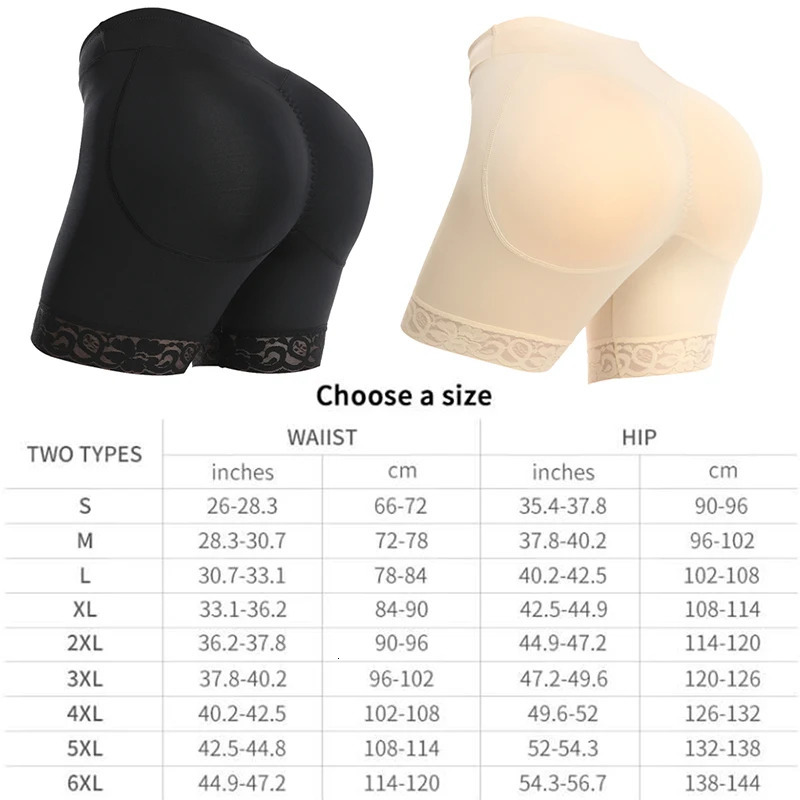 Women Butt Lifter Padded Lace Shapewear Thicker Butt Enhancer Control Panties Seamless Fake Buttock Underwear Big Booty Shorts 250617