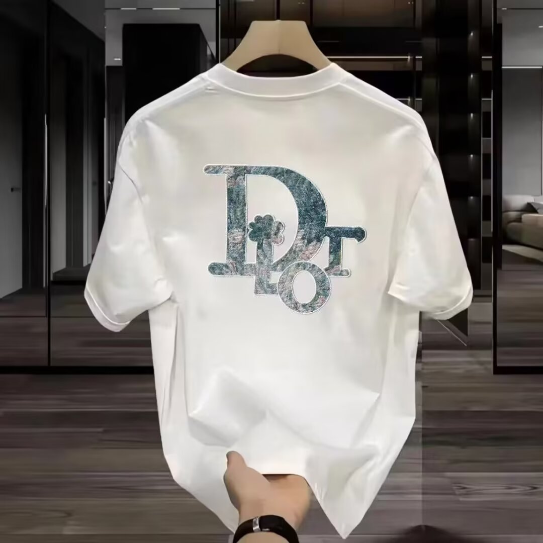 free shipping designer Men's T-Shirts casual outdoor short classic versatile breathable T-Shirts for men and women black