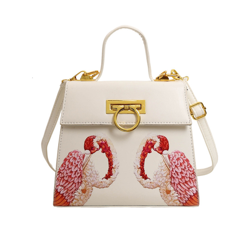 Free Shipping 2025 New Designer Bag Fashion Women's Trendy High-quality Shopping Bags Handbag Shoulder Bag High-end Graffiti Painted Print Bags