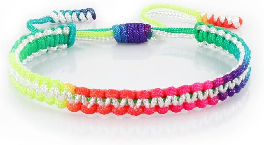 Tibetan Buddhist Bracelets for Women Men Handmade Braided Rope String Lucky Protection Wristbands Prayer Family Couple Jewelry