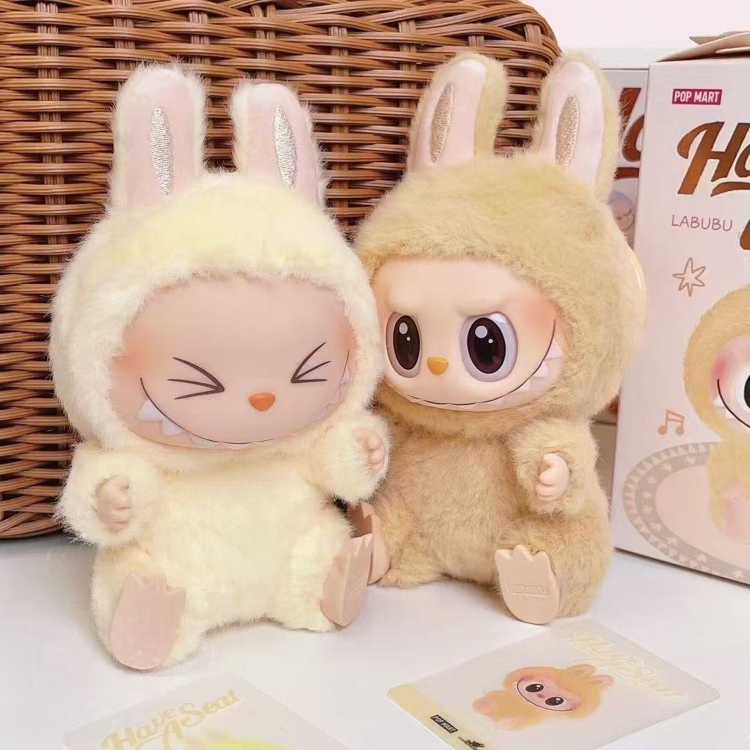 2025 Labubu Monster V4 V3 V2 V1 Collection Series Blind Box Teddy Vinyl Toy Animated Character Face Doll Mystery Surprise Keychain Kids labulabu go