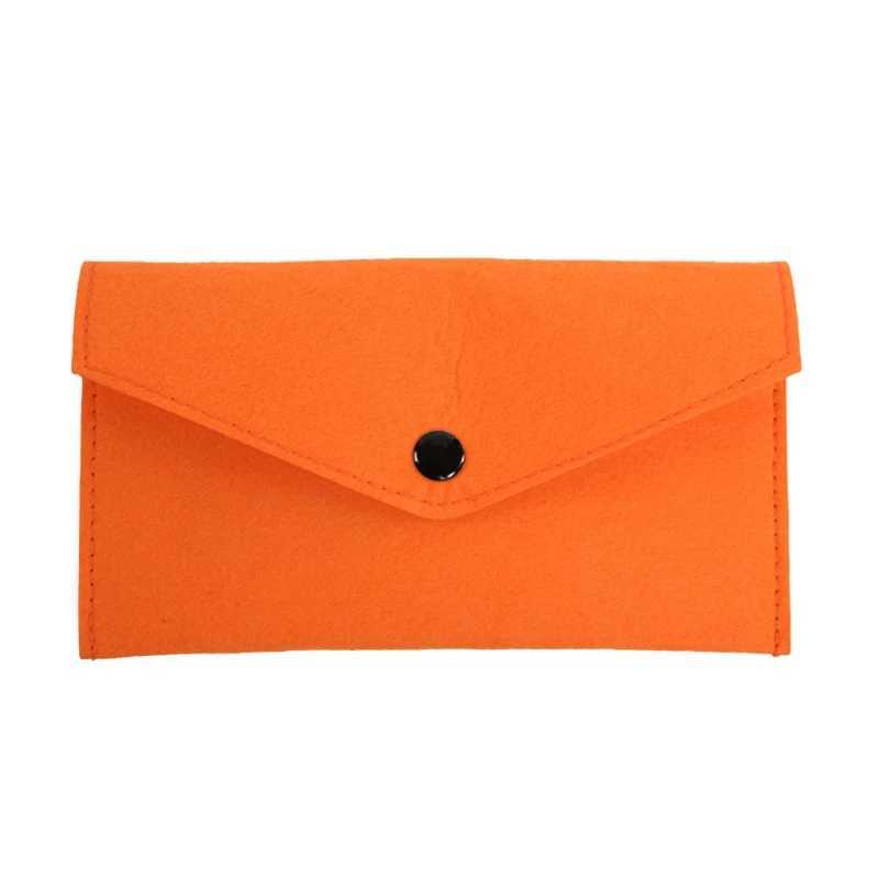 Felt Coin Purse Wallet Bag Change for Key Card Holder Holde Z250621