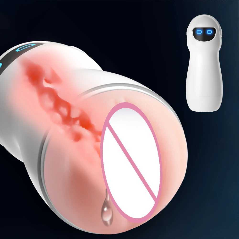 Realistic Vagina Sex Toys Scrotum Stimulator Safe Silicone Vaginal Male Masturbator Soft Pocket Pussy Male Blowjob Cup Sex Toys W250621
