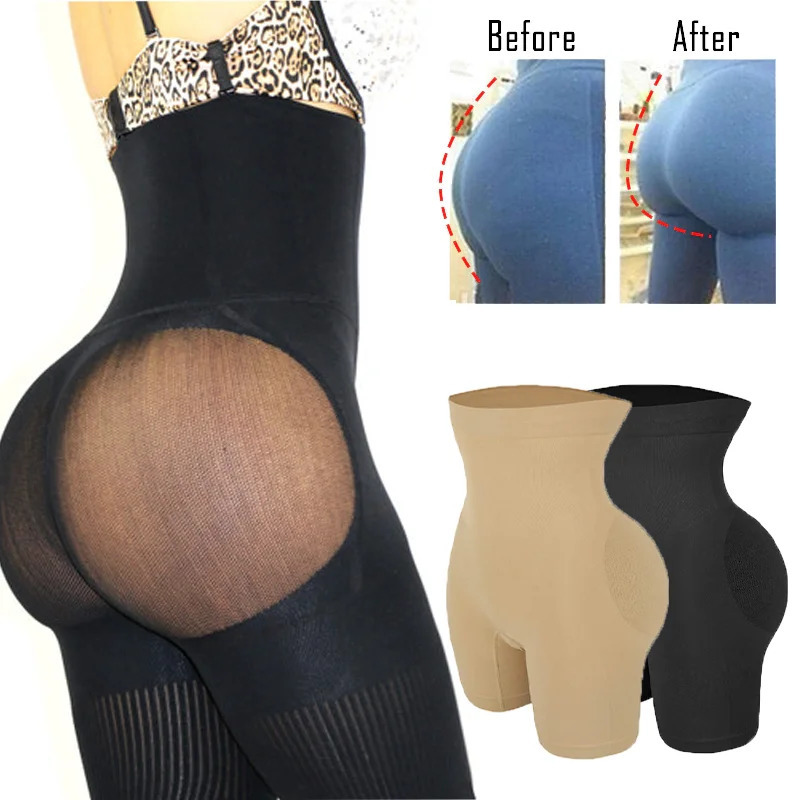 Women High Waist Trainer Control Panties Hip Enhancer Tummy Slimming Shapewear Lingeries COMFREE Butt Lifter Bodysuits Fajas 250617