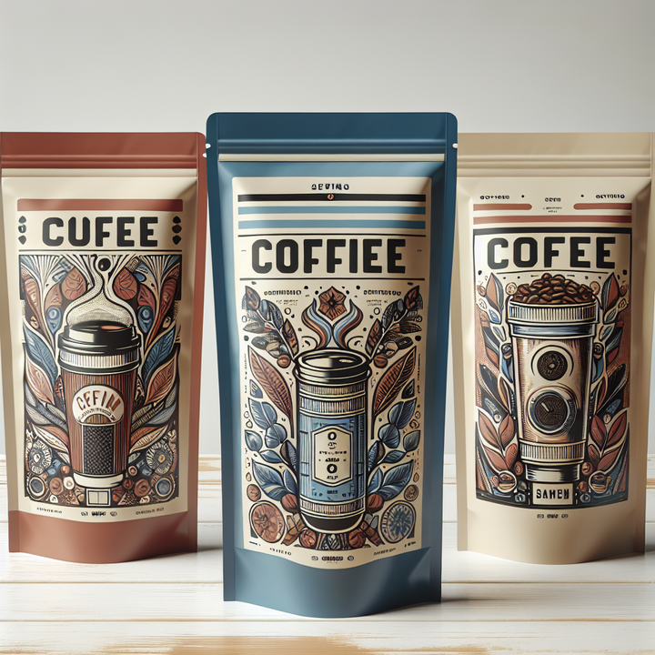 Custom Christmas Mylar Bags Standing up Pouch Food Powder Tea Coffee Self-supporting Packaging Zipper Bag