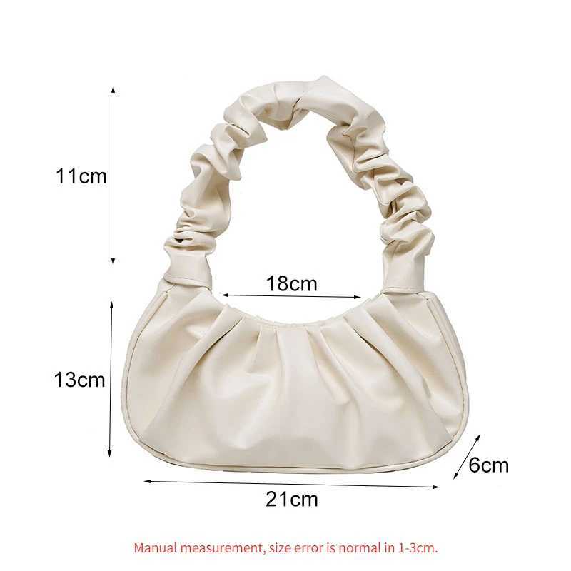 Cloud Pleated Handlebags Designer Handbag Womens Single Crossbody Dumpling Tote Armpit Bag Shopping Shoulder Bags Underarm Bag XJ250620