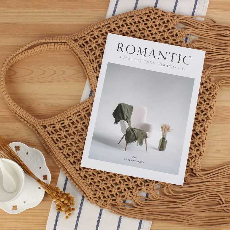 Fashion Women Shoulder Bag Summer New Hollow Out Mesh Hand Woven Tote Bag Casual Tassel Beach Bag Versatile Commuting Handbag XJ250620