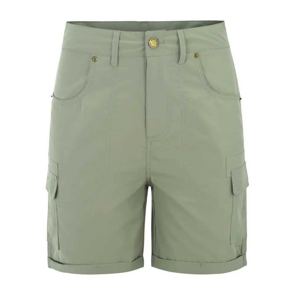 Travel-friendly Women Shorts Stylish Womens Cargo Shorts for Summer Hiking Travel with Pockets High Waisted Outdoor for Golf W250621