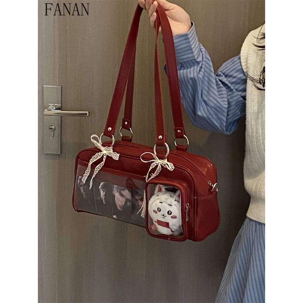Spring/Summer Ladies Handbag Student School Uniform Women's Single Shoulder Bags Fashion 2025 New Crossbody Bag
