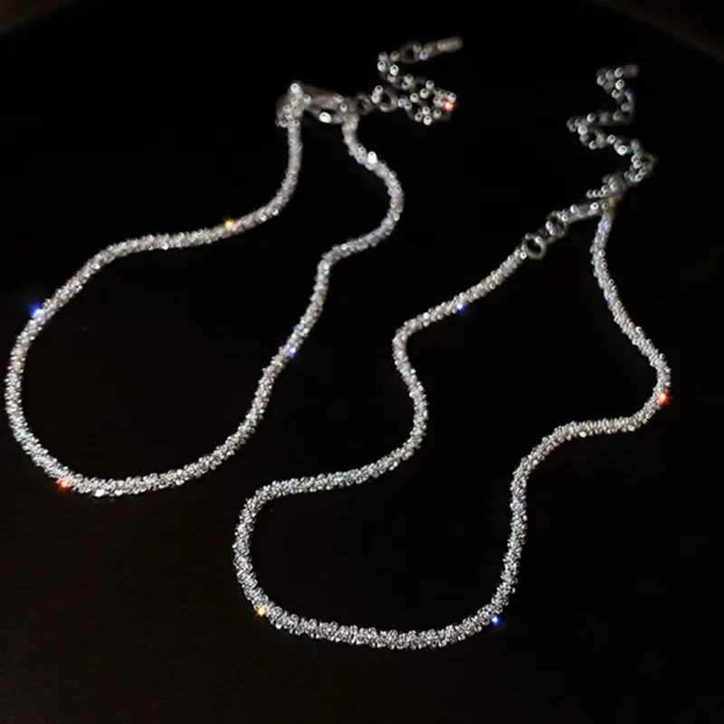 925 Sterling Silver Anklet Fashion Simple Temperament Anklet Birthday Gift For Women Senior Jewelry Accessories 250617