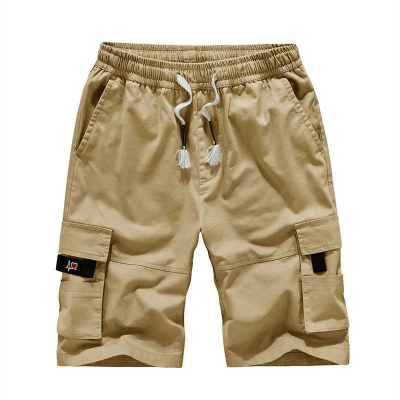 Mens Workwear Shorts Trend Mens Loose Casual Work Shorts With Multiple Pockets Summer Outdoor Sports Shorts W250705