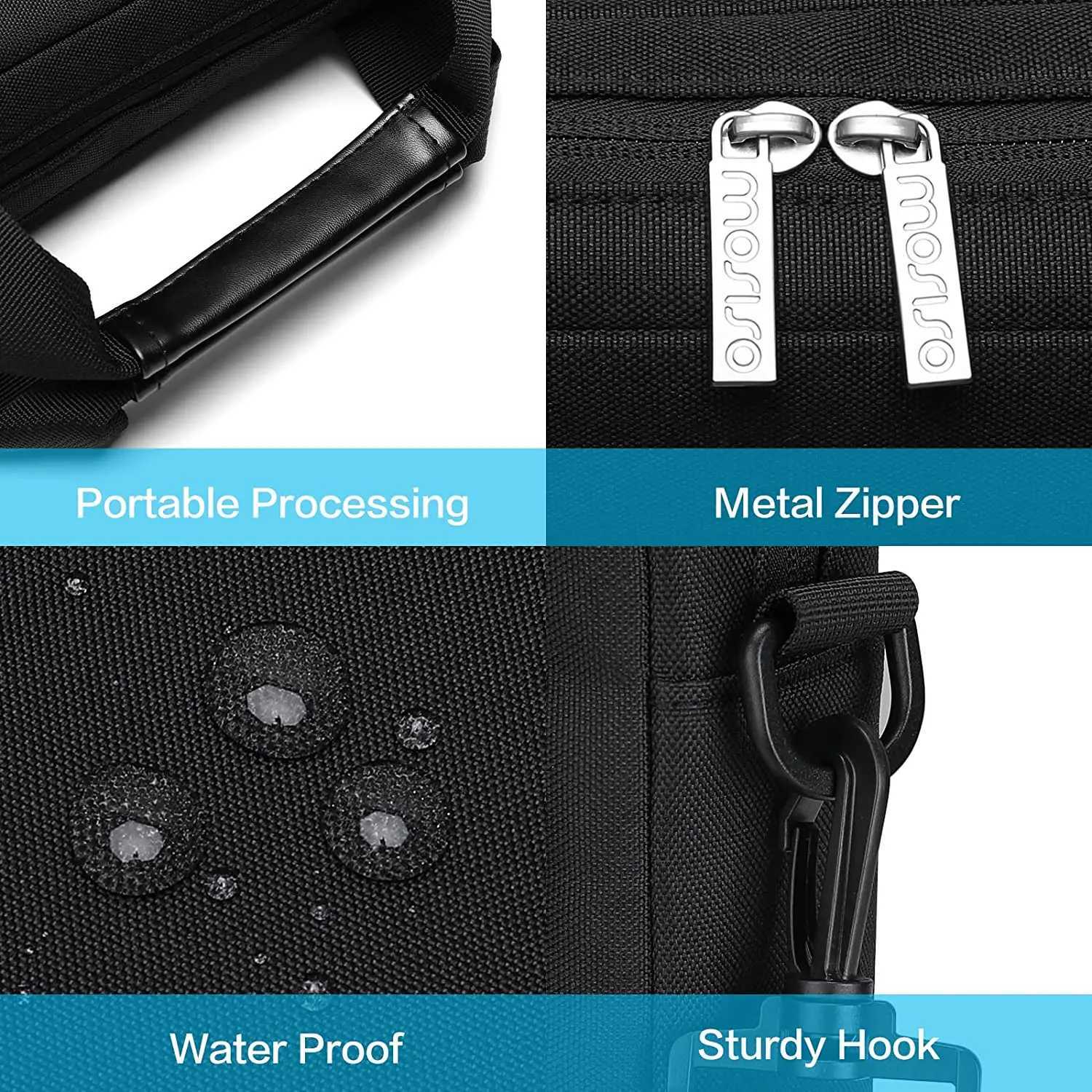 Laptop Bag 13 14 15 16 17 inch for 2025 Macbook Air Pro 13.3 M1 M2 M3 Cover Case 2023 Notebook Shoulder Handbag Briefcase Sleeve Z250621