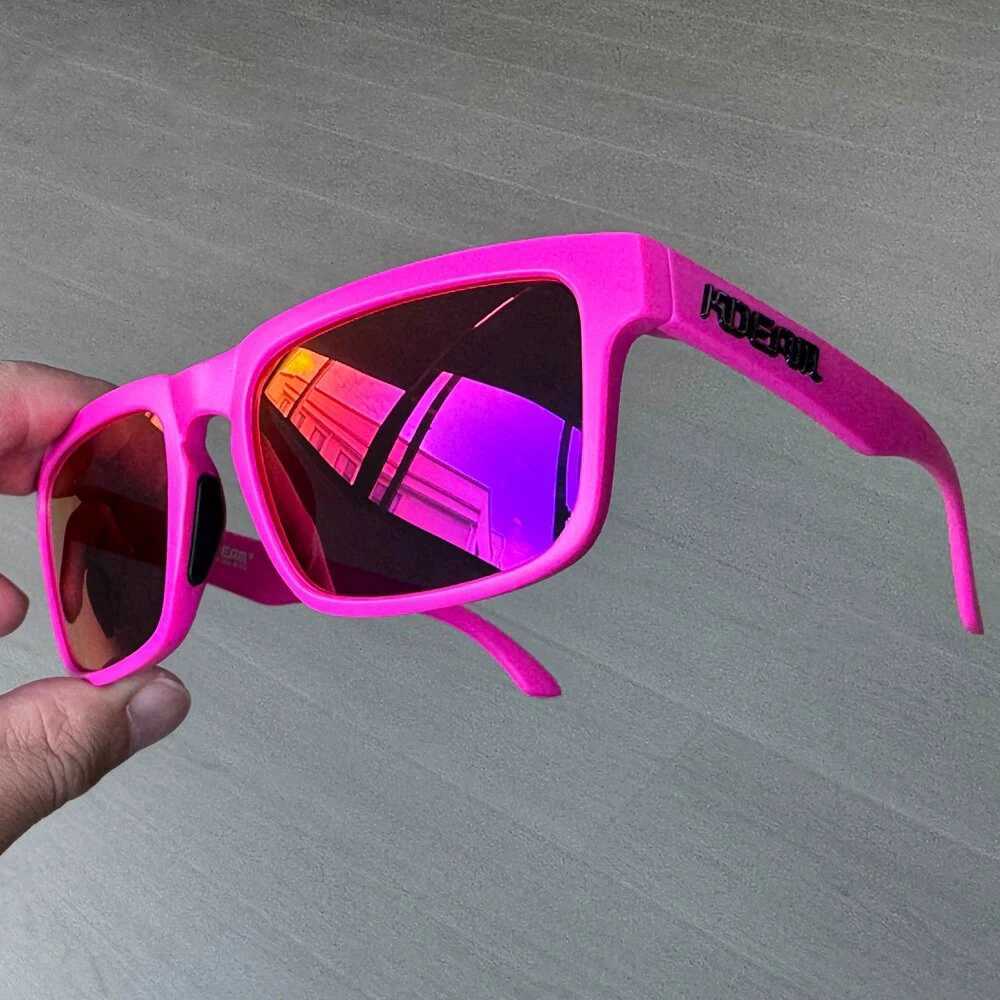 2025 KDEAM Brand Men Square Sunglasses Sports Polarized Sun Glasses Fashion Women Shades Reflective Coating Colorful Lens UV400 W250621