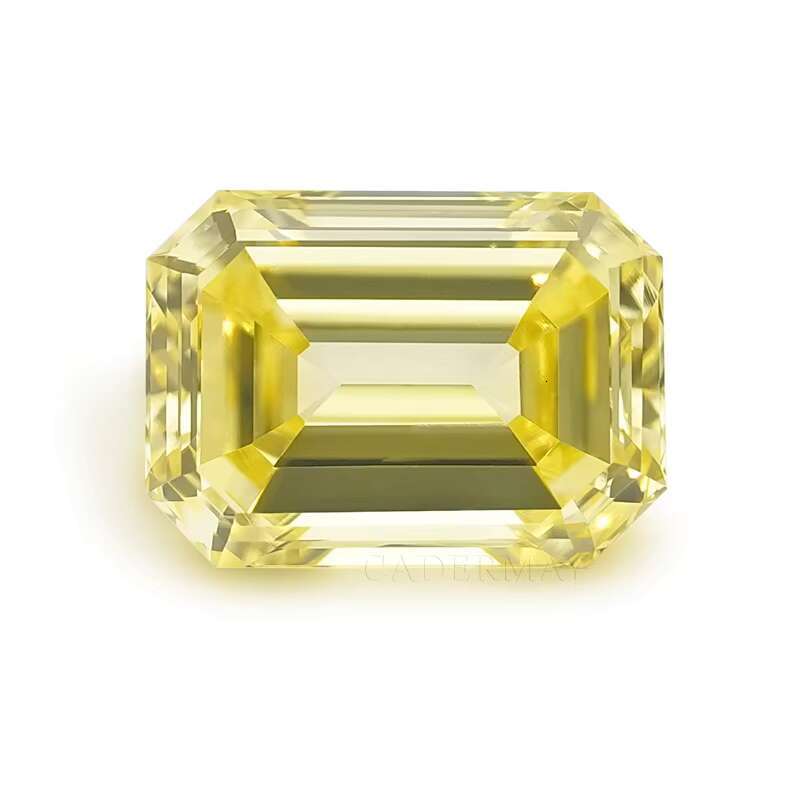 HPHT CVD Yellow Color Fancy Shape VVS1 Factory Wholesale Price Lab Grown Diamond EX Cut Gemstone Loose Colored Lab Diamonds