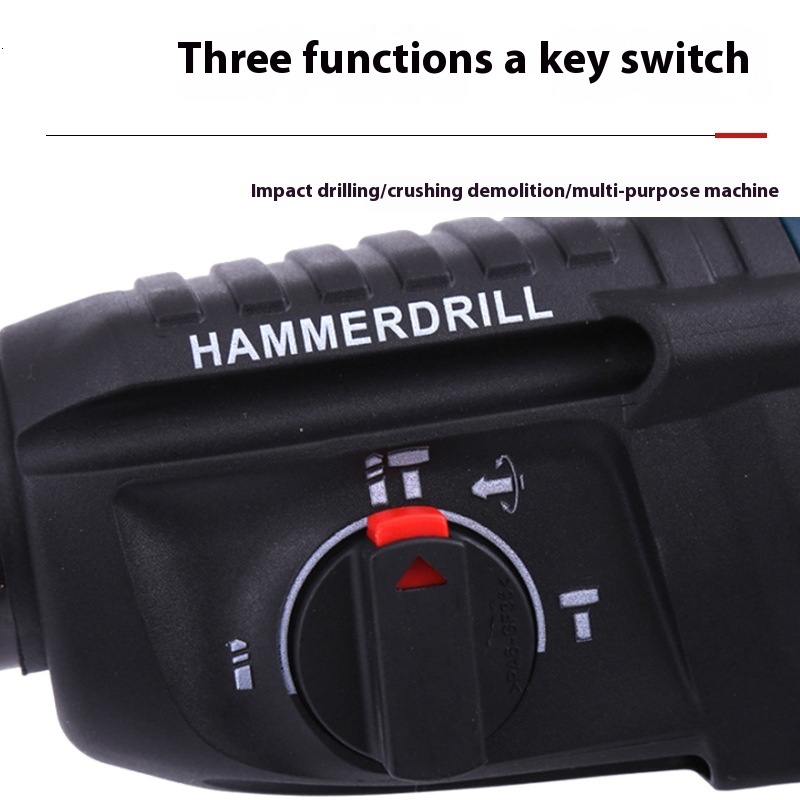 Bosch Model 26 Lightweight Hammer Electric Pick Home Hand Multi-purpose Impact Drill Set